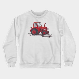 Automotive Red Crewneck Sweatshirt